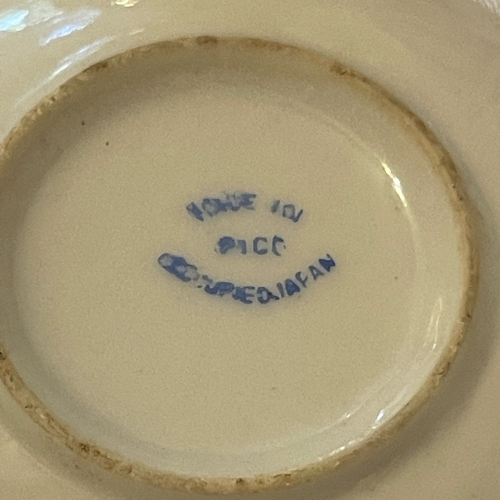 Vintage Floral Teacup and Saucer/ occupied Japan - Picture 3 of 3